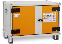(obrázek pro) Nabíjecí bezpečnostní skříň BASIC pro Lithiové aku články LockEX 2.0 s patkami 230V