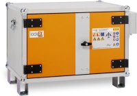 (obrázek pro) Nabíjecí bezpečnostní skříň PREMIUM PLUS pro Lithiové články LockEX 2.0 s patkami 230V